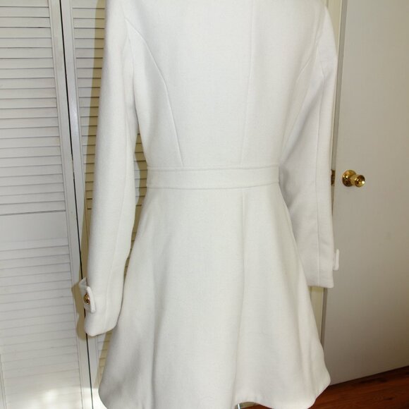 GUESS Elegant High-End Cream White - Coat - size S - NEW - Picture 4 of 16